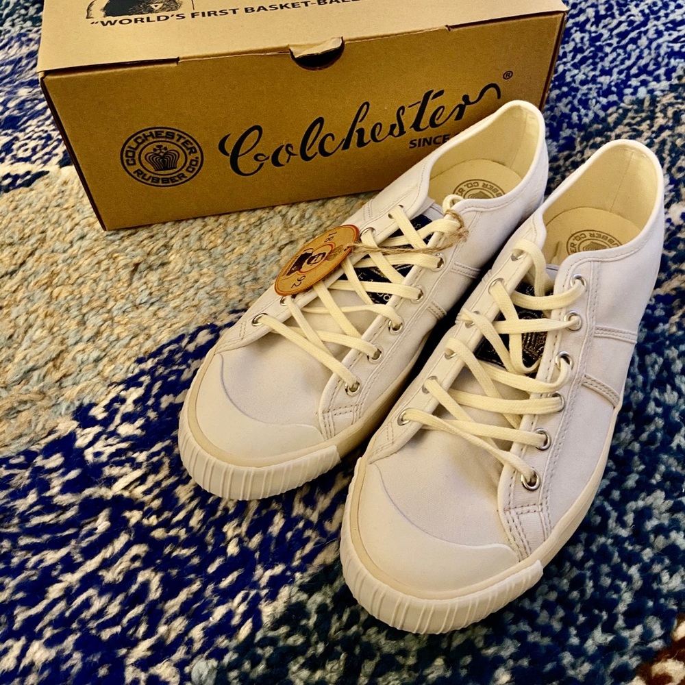 Colchester Rubber National Treasure Low Top White